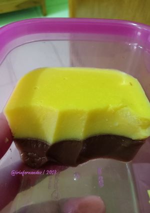 Foto resep Puding Labu Lapis Coklat