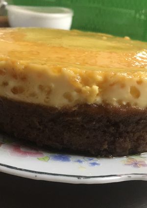 Hình của món Chocolate Flan Cake(flan gato).