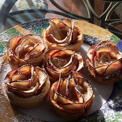 A picture of Breakfast roses.