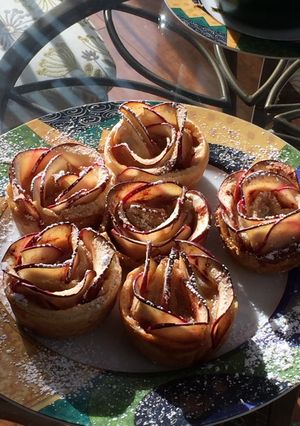 A picture of Breakfast roses.