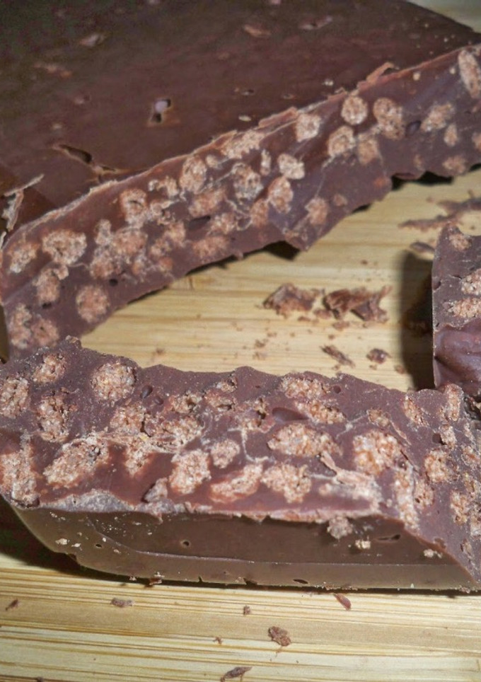 Una foto de Turrón estilo "Suchard"