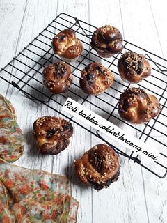 Foto resep Roti babka coklat kacang mini