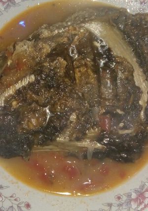 A picture of Spicy Fish head stew.