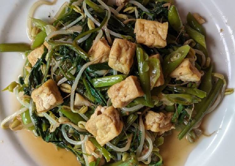 Resep Cah kangkung toge yang Lezat Sekali