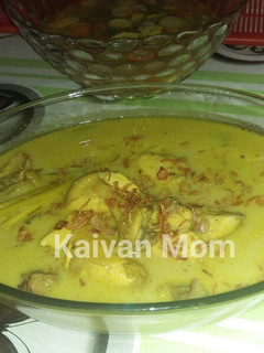 Foto resep Opor Ayam Tanpa santan (fiber creme)