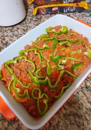 صورة لوصفة غراتان باذنجان وبطاطا