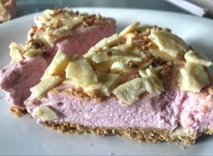 Foto principal de Tarta de petit suisse cremosa y sencilla