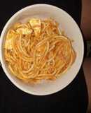 Spaghetti con huevo