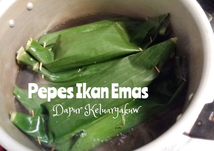 Pepes ikan mas