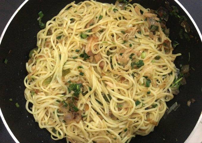 Steps to Make Gordon Ramsay Quick Dinner Noodles