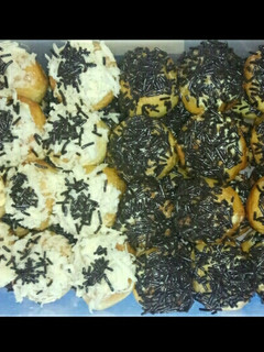 Foto resep Donat Ubi Putih mini empuk