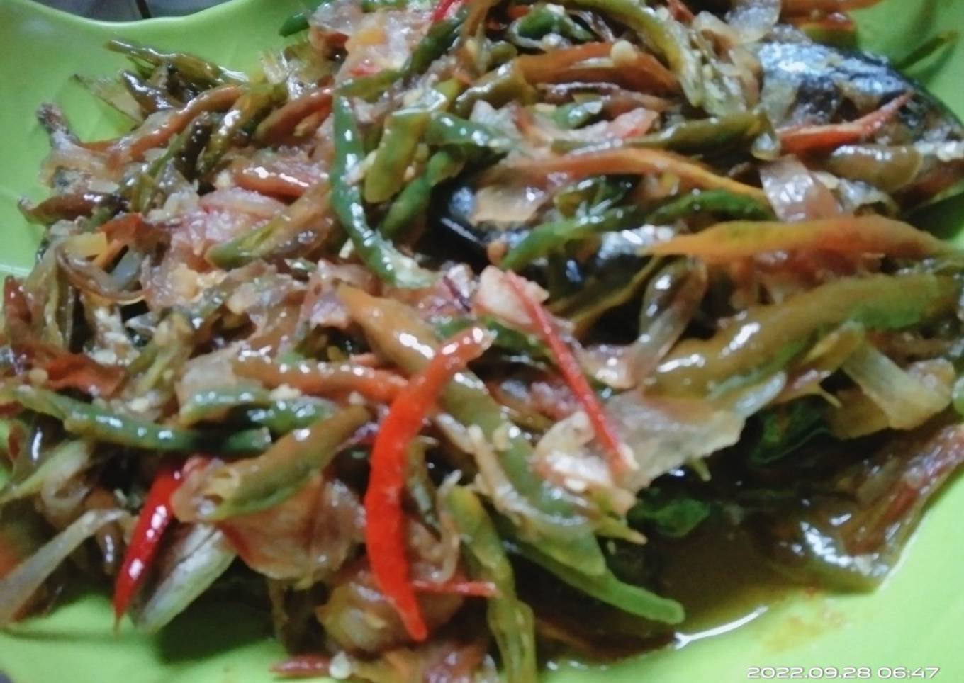 Ikan Pindang Cabe ijo