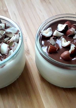Une photo de Panna cotta