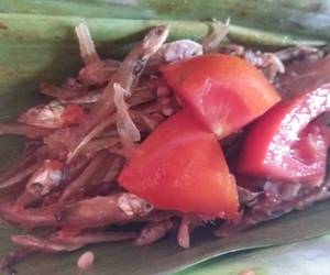 Resep mudah Pepes ikan asin teri Enak Sederhana