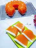 Puding Pepaya Lapis Susu