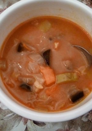 صورة لوصفة شوربة الخضار للرجيم