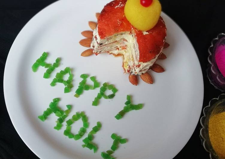 Recipe of Any-night-of-the-week Rabdi malpua cake