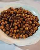 Garbanzos al horno para snack
