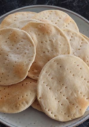 Una foto de Matzá (Matzoh) Pan sin levadura
