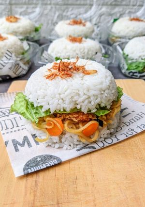 Foto resep Resep Nasi Burger Untuk Jualan