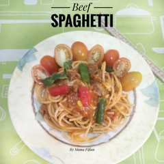 Beef Spaghetti-レシピのメイン写真