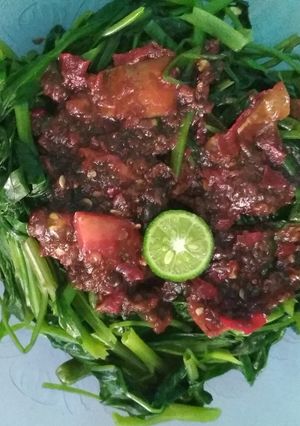 Foto resep Plencing kangkung
