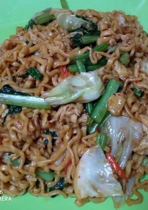 Foto resep Mie nyemek burung dara