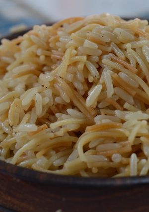 Una foto de Arroz a la oriental   (Rooz bi scherie)
