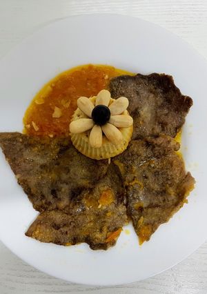 Foto principal de Fricandó de ternera con pastel de patata y queso