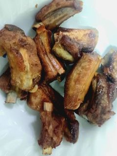 รูปของ ซี่โครงหมูทอด หม้อทอดไร้น้ำมัน