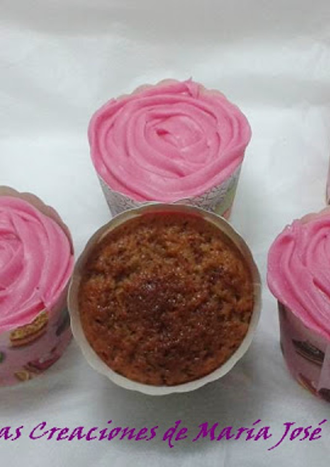 Una foto de Cupcakes de té negro