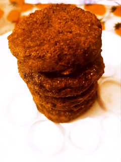 A picture of काले चने की पेटीस (ब्राउन).