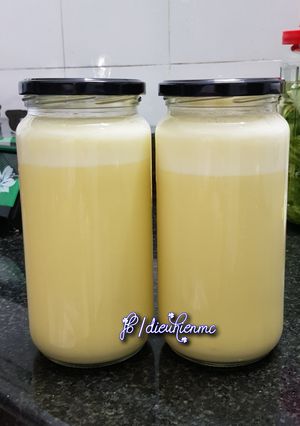 Hình của món Sữa bắp hạt sen.
