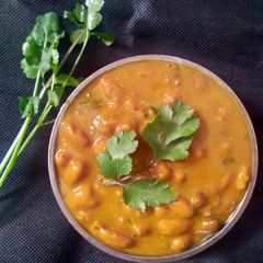 A picture of Gravy Rajma.