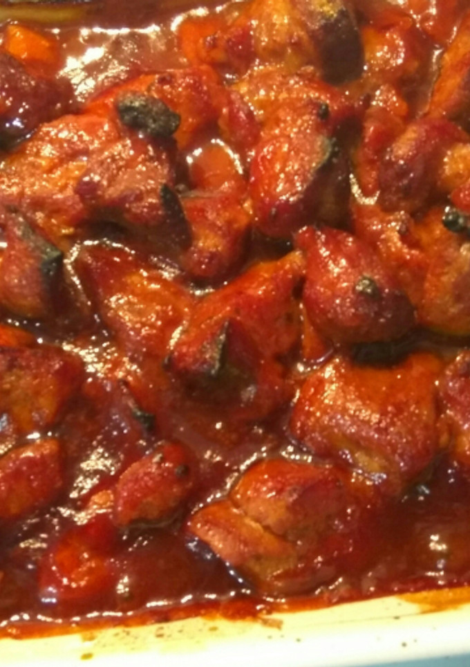 Una foto de Pinchos Morunos a la Barbacoa