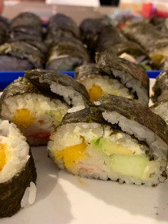 Una foto de Sushi de palmitos