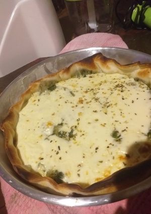 Una foto de Tarta de verduras 🥬🥰