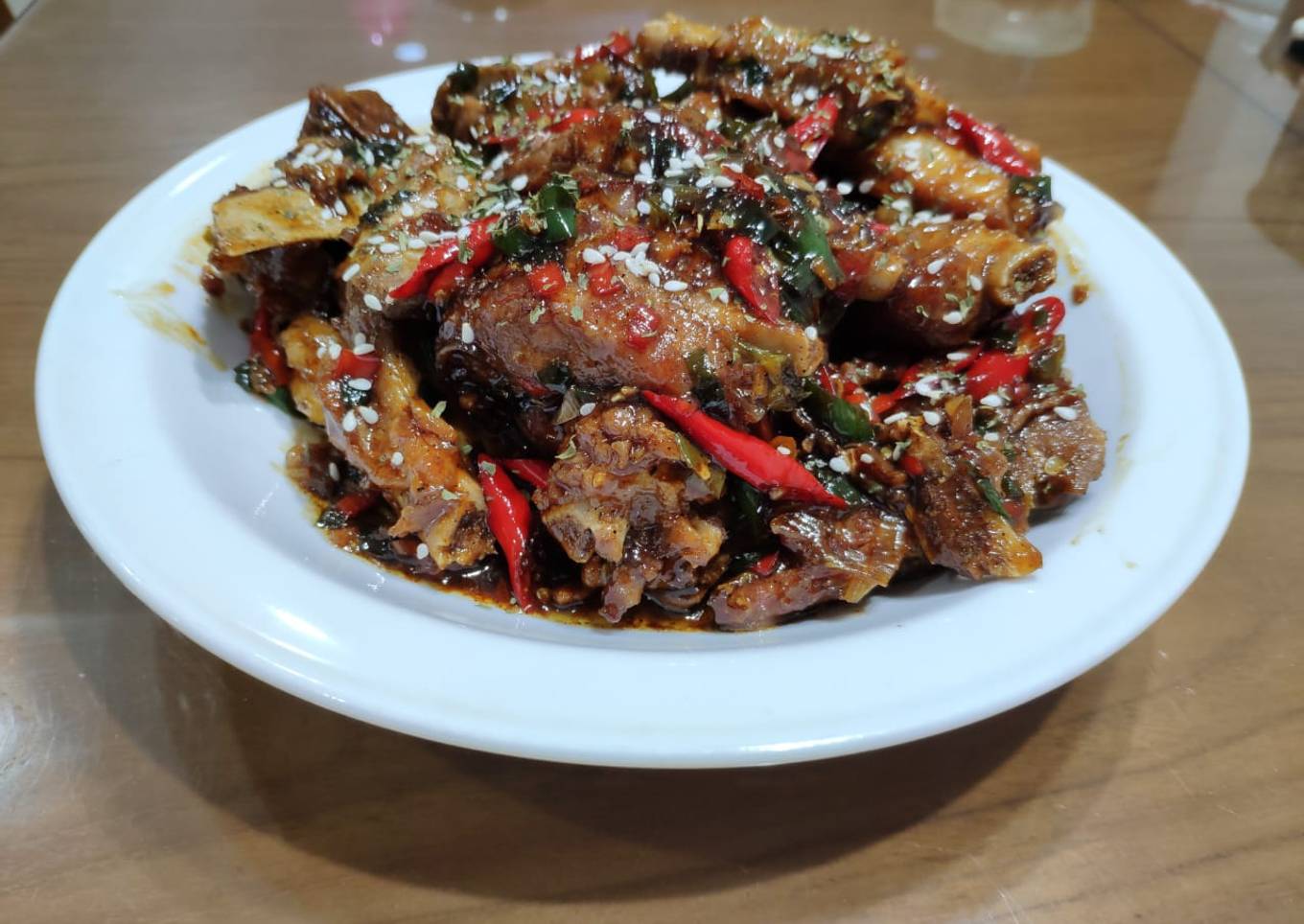 Iga saus lada hitam + rempah
