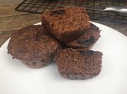 Una foto de muffins eritritol