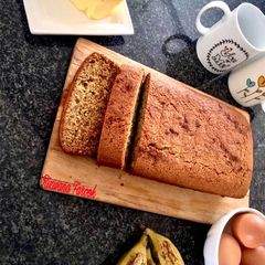 Banana BreadRecipe taken from @happywivescookingTried and tested by @hrns_cuisine A picture of Banana BreadRecipe taken from @happywivescookingTried and tested by @hrns_cuisine.