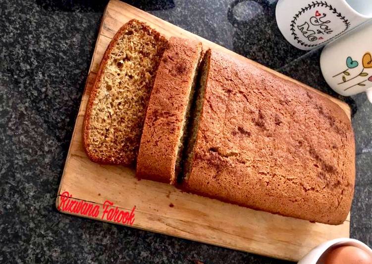 Recipe of Yummy Banana Bread Recipe taken from @happywivescooking Tried and tested by @hrns_cuisine