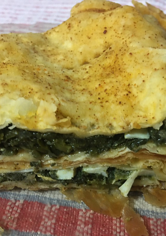 Una foto de Pascualina con masa sabor pimentón ahumado