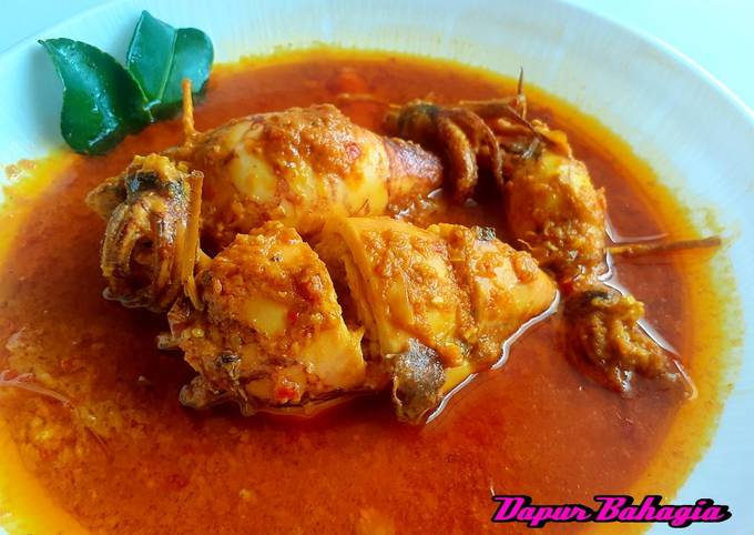 Mudah Banget Masakan Resep Gulai Cumi isi Tahu