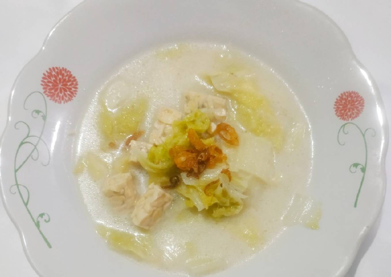 321. Lodeh Tempe Sawi putih