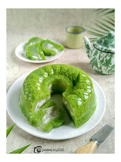 Foto resep Puding Lumut Pandan Kelapa Muda