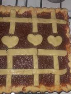 Una foto de Pasta frola de membrillo! muy rica