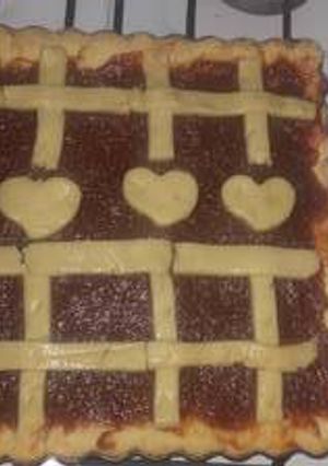 Una foto de Pasta frola de membrillo! muy rica