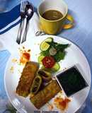 Pesto Bhetki Shrimp Panfried Lasagne