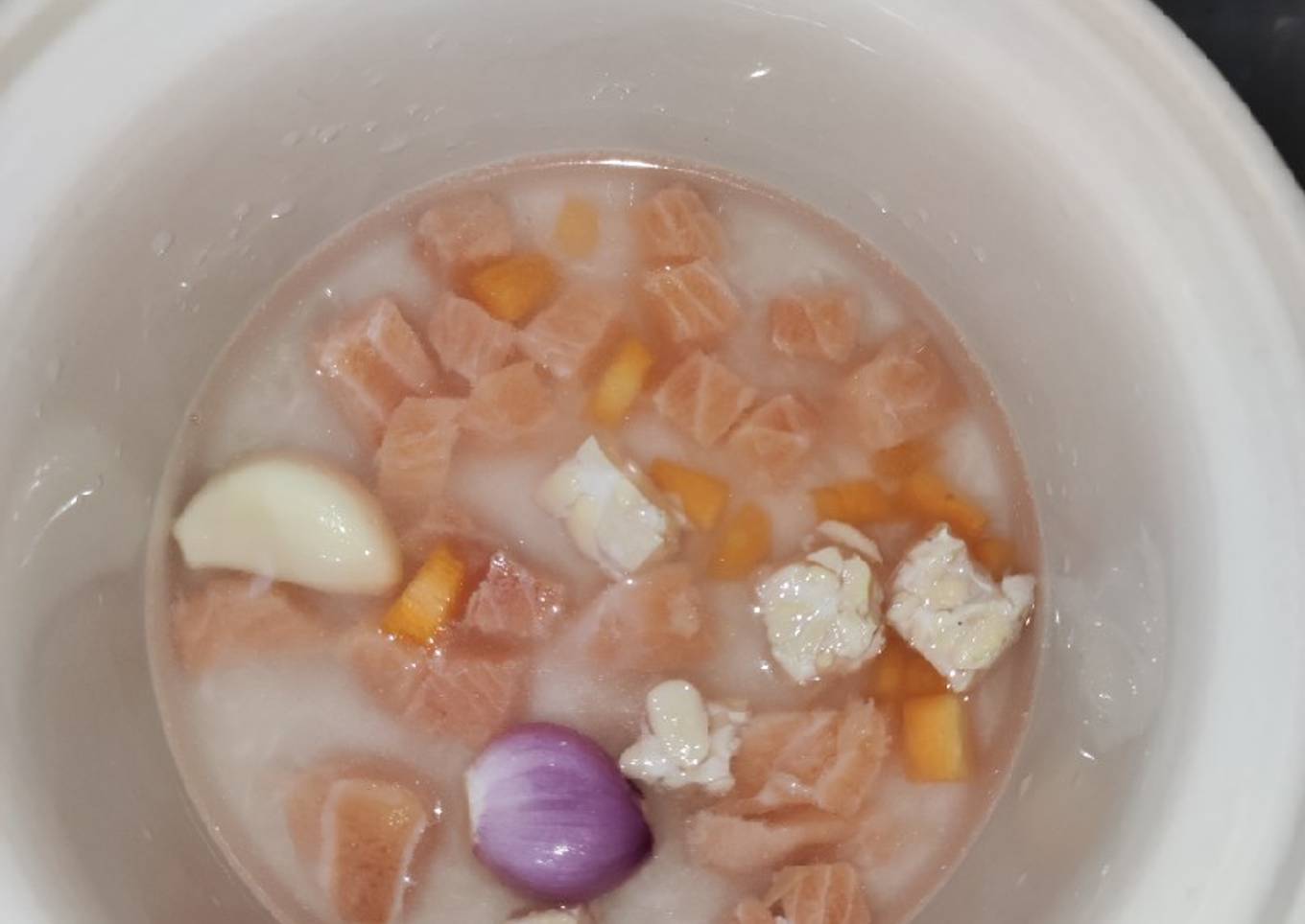 Menu MPASI 6 Bulan - Ikan salmon