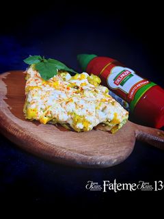 عکسی از دستور تست مرغ و قارچ